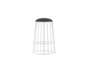 Nelle Bar Stool in Charcoal