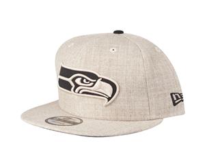 New Era 9Fifty Snapback Cap - Seattle Seahawks heather oat - Beige