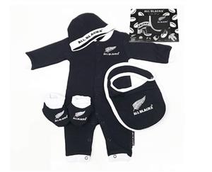 New Zealand All Blacks New Born Baby Gift Pack 4 Items