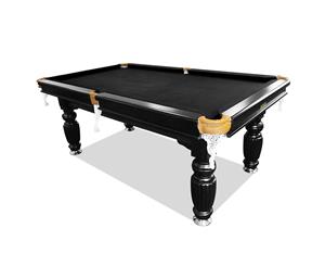 New!7FT Luxury Black Felt Slate Pool/Billards/Snooker Table