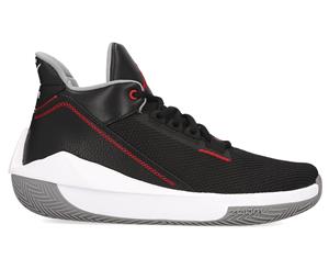 Nike Men's Jordan 2X3 Basketball Shoes - Black/Gym Red-Grey