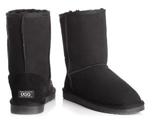 OZWEAR Connection Classic 3/4 Ugg Boot - Black