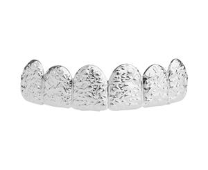 One size fits all Top Grillz - NUGGET silver - Silver