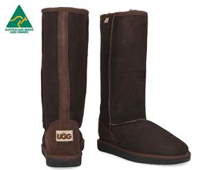 Opal UGG Australian Made Tidal Sheepskin Long Boots - Chocolate