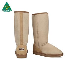 Opal UGG Australian Made Tidal Sheepskin Long Boots - Sand