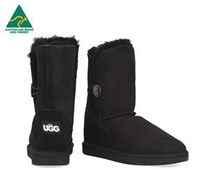 Opal UGG Australian Made Women's Brighton 3/4 Sheepskin Boots - Black