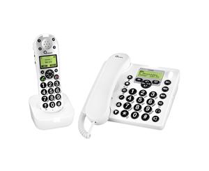 Oricom PRO910-1 Amplified Phone Combo Answering Machine White Seniors BRAND