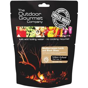 Outdoor Gourmet Company Mediterranean Lamb with Black Olives 2 Serves