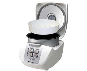 Panasonic SRDF101WST Electronic Rice Cooker 5 Cup Rice Uncooked