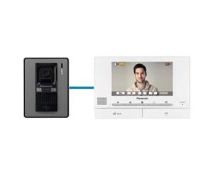 Panasonic VL-SV71 wired Video Intercom Kit - Door station and Monitor (no wireless handset connectivity). 7" wide colour LCD 2 Wire System