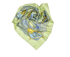 Pre-Loved Hermes Ombres et Lumieres Silk Scarf