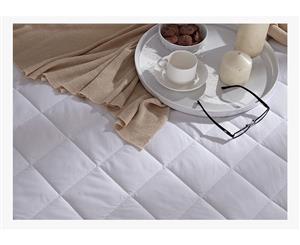 Quilted Cotton Covered Mattress Protector-queen