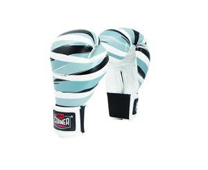RCB Spar Womens Boxing Gloves - Stripes Black