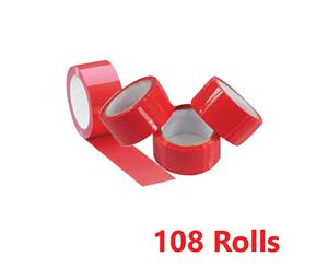RED Colour - Packing Packaging Sticky Tape 75 Meter x 48mm - 45 Micron - 108