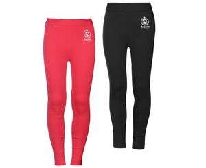 Requisite Girls 2 Pack Jodhpurs Pants Trousers Bottoms Equestrian - Black/Pink