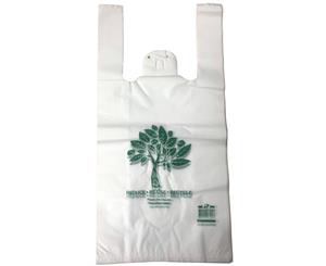 Reusable Recyclable Plastic Shopping Bags Singlet Eco Friendly Grocery Carry Bag