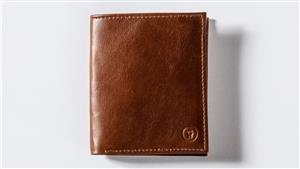 Rockefeller Slim Leather Wallet - Chestnut