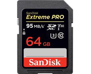 SANDISK EXTREME PRO SDXC UHS-I 64GB