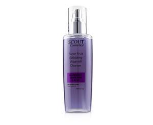 SCOUT Cosmetics Super Fruit Exfoliating WashOff Cleanser with Blueberries Grape Skin & Acai 150ml/5.1oz