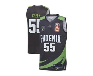 S.E. Melbourne Phoenix 19/20 Youth Authentic NBL Basketball Home Jersey - Mitch Creek