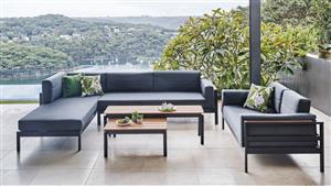 San Remo 5-Piece Outdoor Lounge Setting