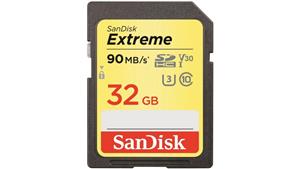 SanDisk Extreme 32GB SDHC UHS-I Memory Card