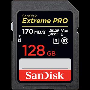 SanDisk (SDSDXXY-128G-GN4IN) 128GB Extreme Pro SDXC Class 10 C10 UHS-I 170MB/s R SD Card