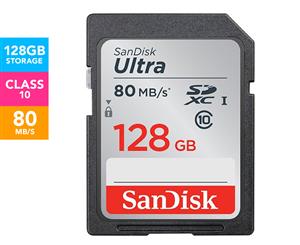 SanDisk Ultra 128GB SDHC Class 10 Card