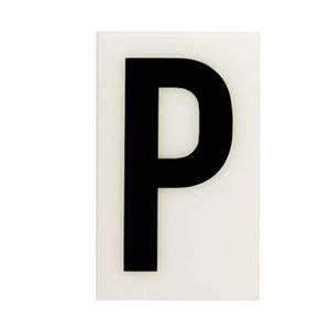 Sandleford 60 x 35mm P White Self Adhesive Letter