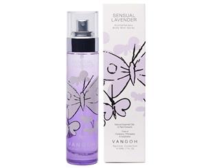 Sensual Lavender - Natural Aromatherapy Body Mist Spray with Lavender Ylang Ylang Frangipani & Cucumber