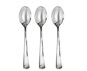 Shimmering Silver Premium Silver Spoons x 32 Pack