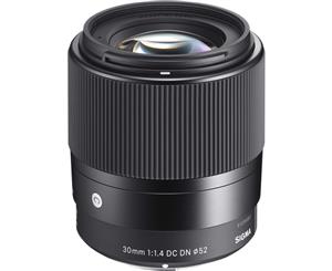 Sigma 30mm f/1.4 DC DN Contemporary Lens for Sony E