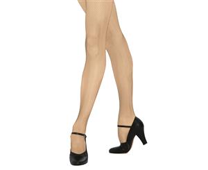 Silky Girls Dance Fishnet Tights (1 Pair) (Natural) - LW331