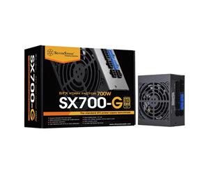 Silverstone SFX Series SX700 PSU 700W 80 Plus Gold standard SFX form factor Silent running 80mm fan with 18dBA minimum