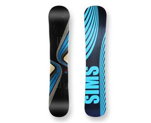 Sims Snowboard Warth Camber Capped 154cm - Blue