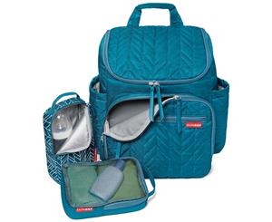Skip Hop Forma Backpack - Peacock- New Quilted Pattern
