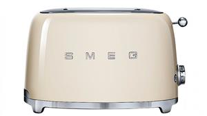 Smeg 50's Style Series 2 Slice Toaster - Cream