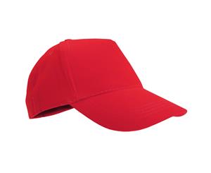 Sols Kids Unisex Sunny Baseball Cap (Red) - PC363