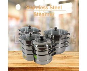 Stainless Steel Steamer | XL Large Commercial Steam Pot