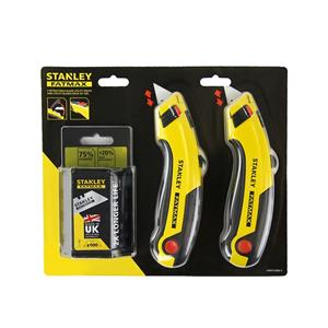 Stanley FatMax Retractable Utility Knife And Blade Pack