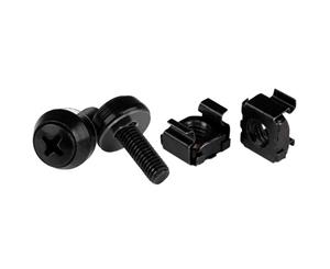Startech.Com M5 X 12Mm - Screws And Cage Nuts - 100 Pack Black