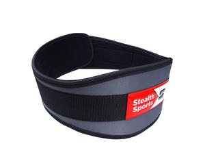 Stealth Sports Contoured Weight Lifting gym Belt 6 inches wide