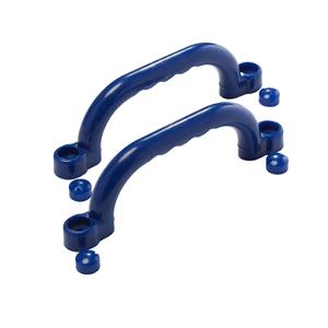 Swing Slide Climb Blue Plastic Handles - 2 Set