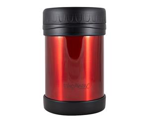 TakeAway Out Double Wall Stainless Steel Food Jar Red 750ml