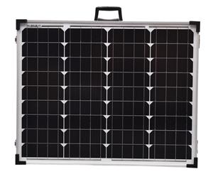 Teksolar 200W Folding Solar Panel Kit 12V Mono Camping Caravan Boat Charging Power Battery USB