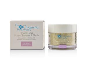 The Organic Pharmacy Flower Petal Deep Cleanser & Mask For Radiant Glowing Skin 60g/2.14oz