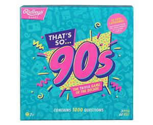 The Trivia Game of the Decade - Choose 80s or 90s - Nineties