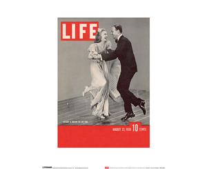 Time Life - Life Cover - Astaire & Rogers Art Print