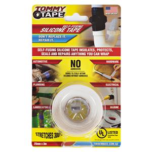 Tommy Tape 25mm x 3m Specialty Tape - White