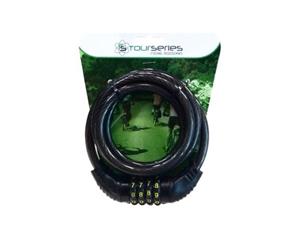 Tour Series Bike/Cycling Lock - Combination Cable Lock - 12 x 1800mm
